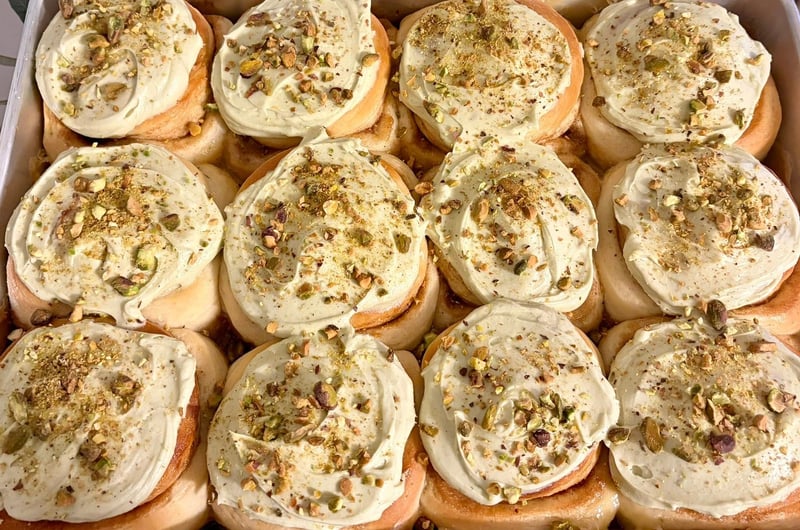 English muffins and focaccia bread